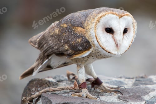 Preview: Closeup of Barn Owl