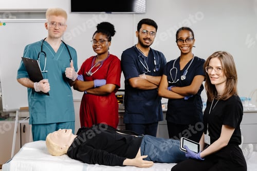 Preview: Medical Students Practicing CPR During Training