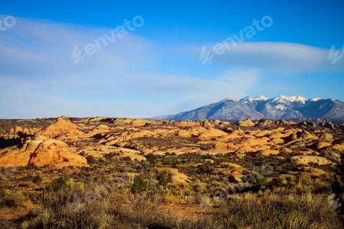 Preview: Beautiful shot of Arches National Park Utah USA