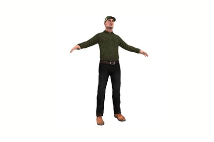 Preview: Man with outstretched arms