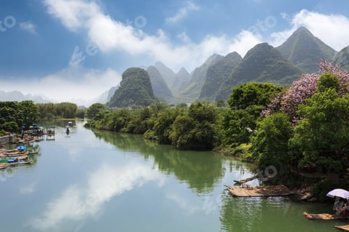 Preview: yangshuo yulong river