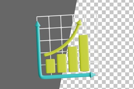 Preview: Analytics Chart 3D Icon