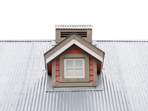 Preview: Metal roof small dormer window