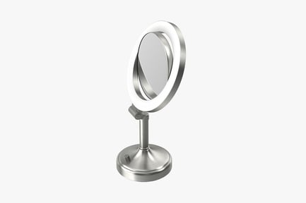 Preview: Illuminated Vanity Mirror with Adjustable Stand