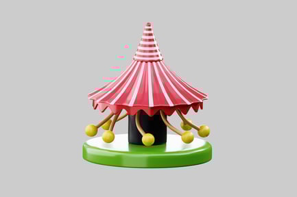 Preview: Toy ball carousel