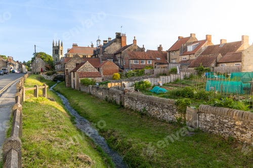 Preview: Local buildings and gardens in a small Yorkshire town