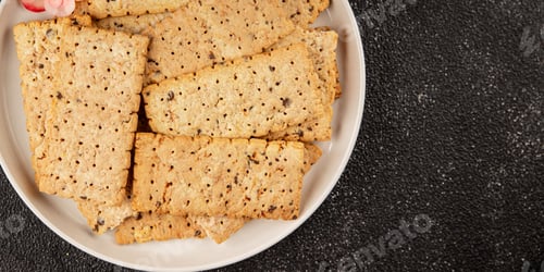 Preview: cracker whole grain healthy food durum wheat cookies tasty snack fresh gourmet food