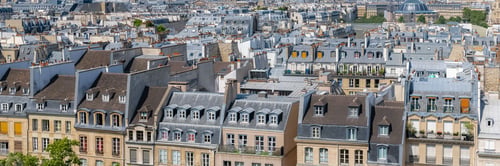 Preview: Paris, typical buildings and roofs