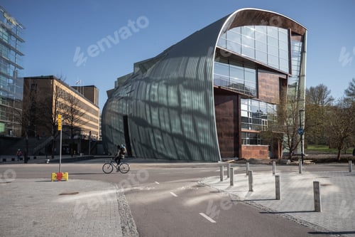 Preview: Unique building on an urban street in Helsinki