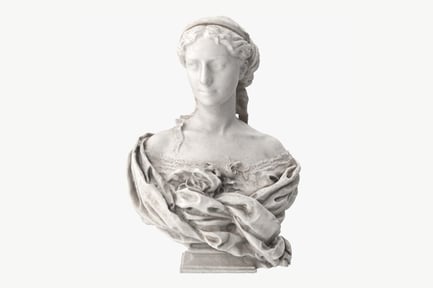Preview: Countess Armand Marble Bust, Classical Sculpture