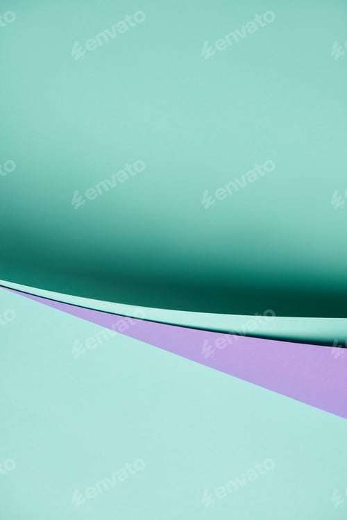 Preview: close-up view of beautiful purple and turquoise abstract paper background