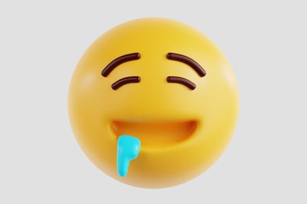 Preview: 3D Hungry Face Emoji