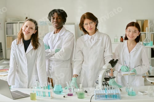 Preview: Scientists Conducting Research in Modern Laboratory Setting