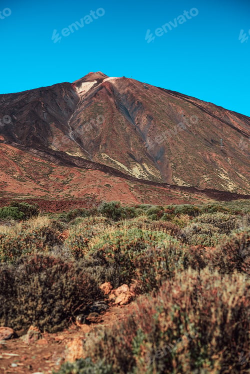 Preview: View of Teide mountain from its base