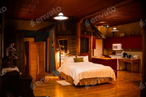 Preview: Cozy interior design. Small house interior idea.