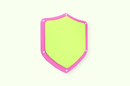 Preview: Shield Colorful 3D Illustration