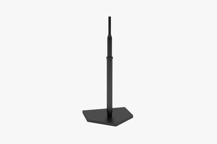 Preview: Vertical metal stand with pointed tip
