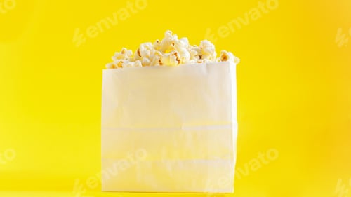 Preview: A paper bag of popcorn