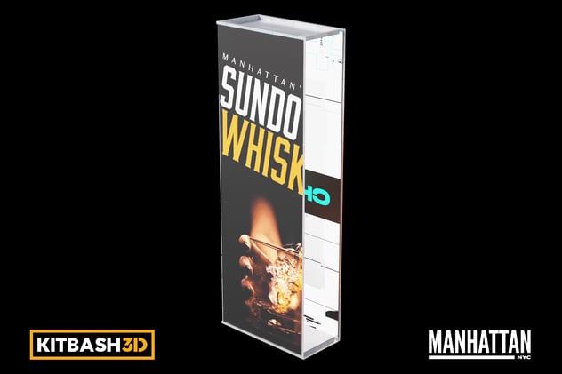 Kitbash: Manhattan - Billboard B 3D, Incl. advertisement & kitbash3d ...