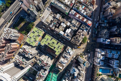 Preview: To Kwa Wan, Hong Kong, 29 November 2018- Aerial view of Hong Kong city
