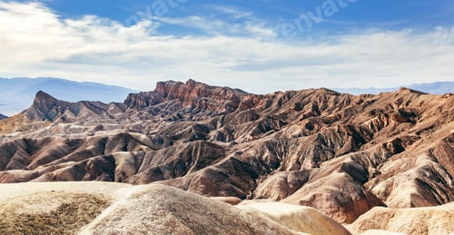 Preview: Death Valley badland landscape. California, USA
