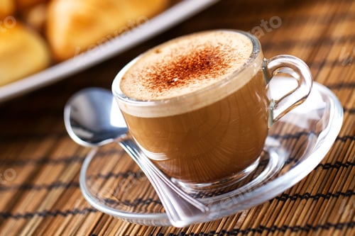 Preview: Typical Italian espresso with milk.