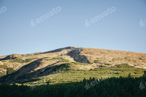 Preview: green mountains landscape, Carpathians, Ukraine