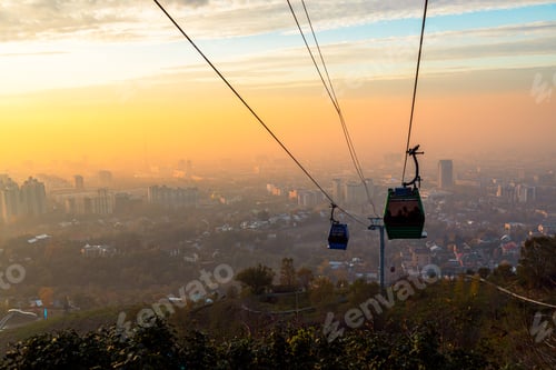 Preview: Cable car in Almaty Kazakhstan