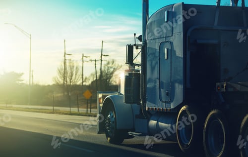 Preview: Semi Truck on an American Highway
