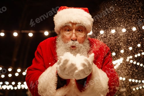 Preview: Santa Blowing Snow Out