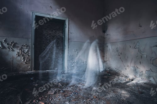 Preview: Scary ghost woman in haunted house
