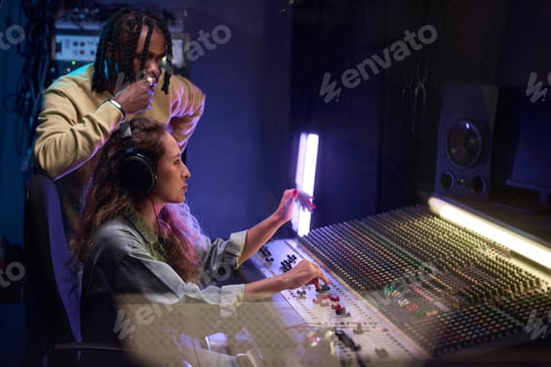 Preview: Young couple writing music together
