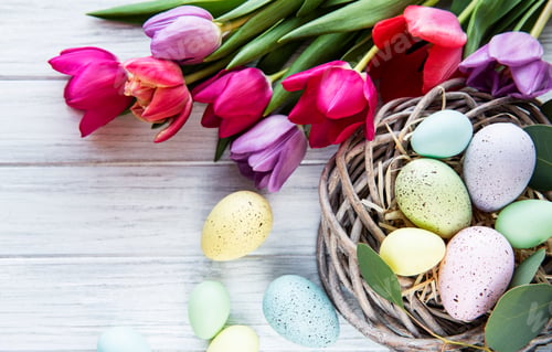 Preview: Easter holiday background