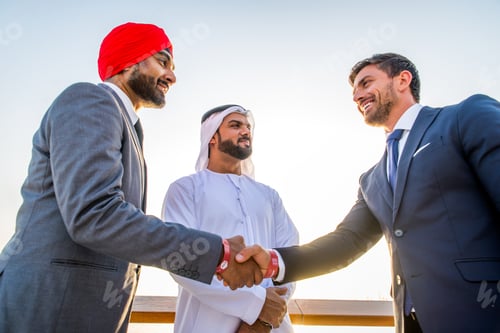 Preview: Multi-ethnic business team meeting