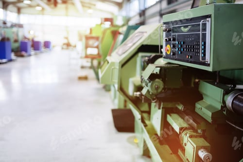 Preview: Factory equipped with cnc machines