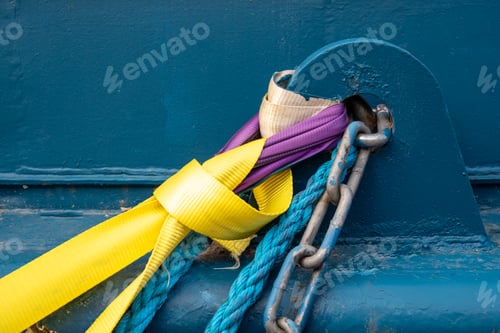 Preview: Twisted ship mooring strong rope for securing fishing boats