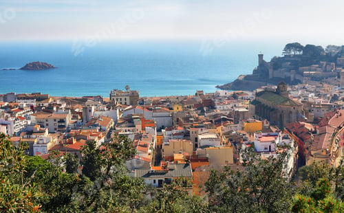 Preview: Mediterranean village of Tossa de Mar, Spain