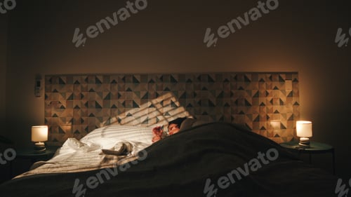 Preview: Girl Wake Up In The Bed Sunny Day