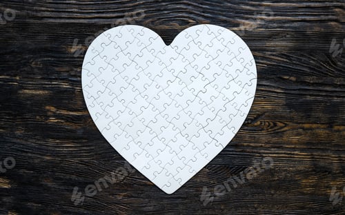 Preview: Heart shape puzzle