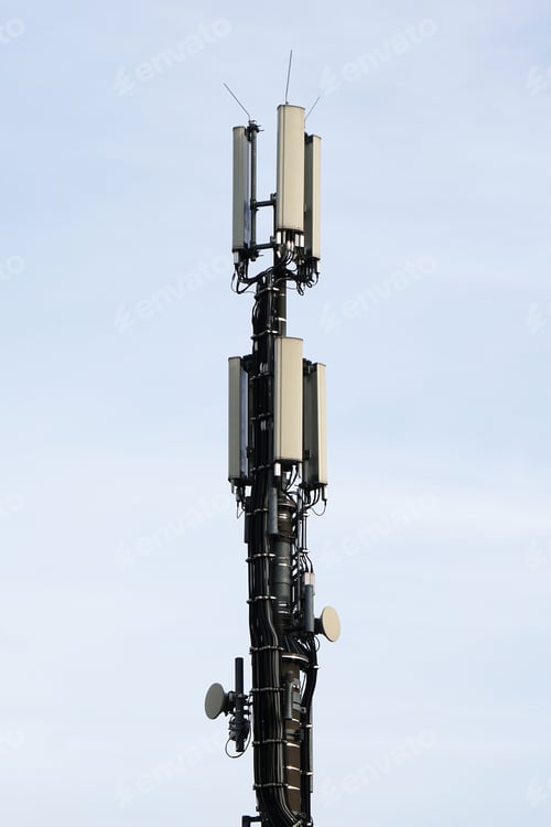 Preview: close-up mobile communication antenna