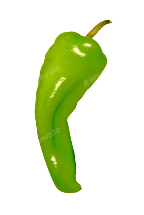 Preview: Pepper isolated on white background