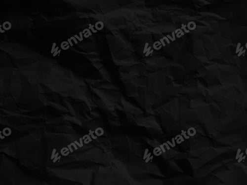Visualização: Abstrato de fundo preto de papel enrugado