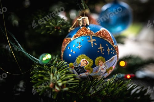 Preview: Nativity Scene Christmas Ornament