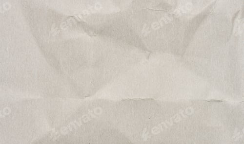 Preview: Crumpled gray sheet of cardboard, full frame