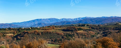 Preview: Rural countryside landscape of Tuscany hills