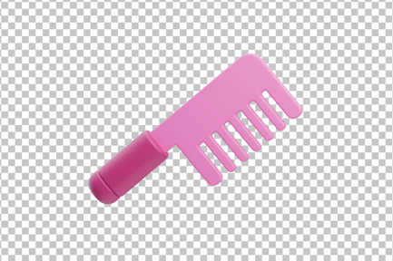 Preview: Comb 3D Icon