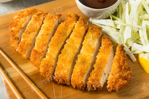 Preview: Homemade Japanese Chicken Tonkatsu