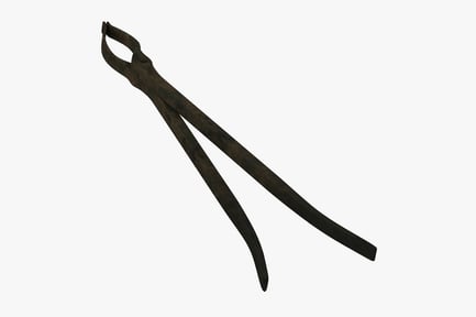Preview: Forged Blacksmith Tongs: Heavy Duty Metal Tool