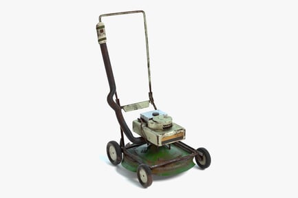 Preview: Vintage Rusty Lawn Mower
