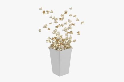 Preview: Overflowing Popcorn Bucket - Bursting Delight
